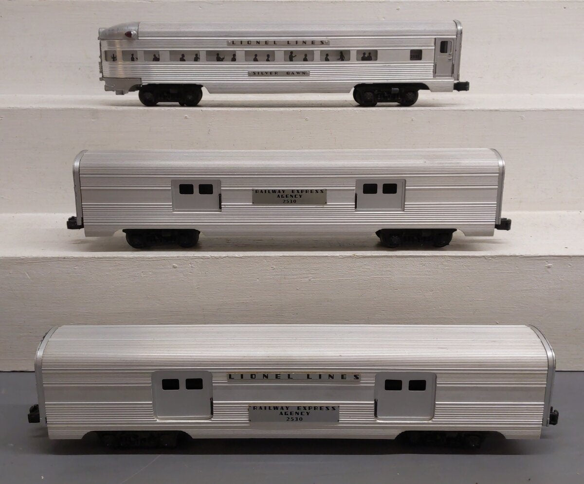 Lionel Vintage O Lionel Lines Passenger Cars: 2530, 2530, 2531 [3] EX/Box