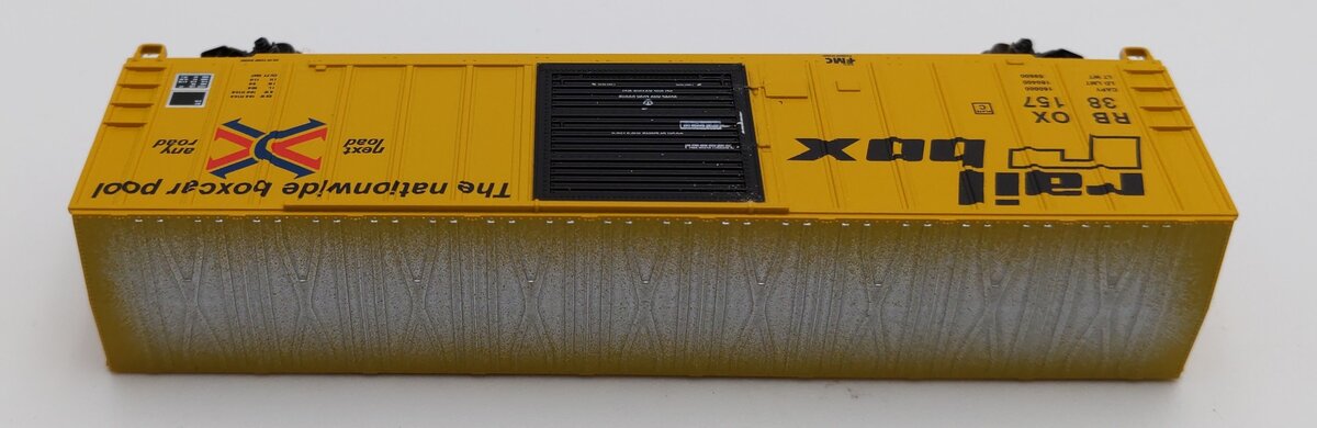 Fox Valley Models 8011-3 N Scale FMC SD Railbox Boxcar #38157 LN/Box