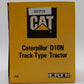 Ertl 1:50 Scale Diecast Caterpillar D10N Track-Type Tractor Model #2436 EX/Box