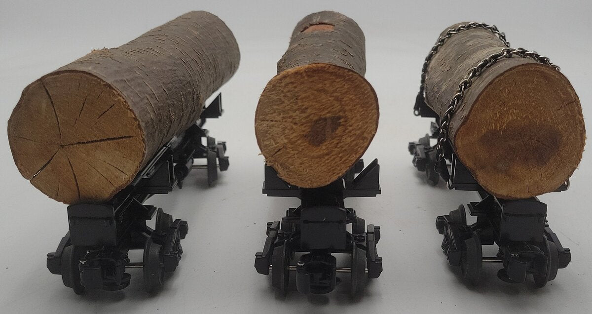 Lionel 6-29424 O Gauge Meadow River Lumber Log 3-Car Set LN/Box