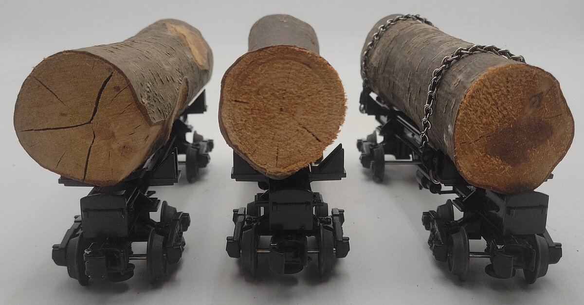 Lionel 6-29424 O Gauge Meadow River Lumber Log 3-Car Set LN/Box