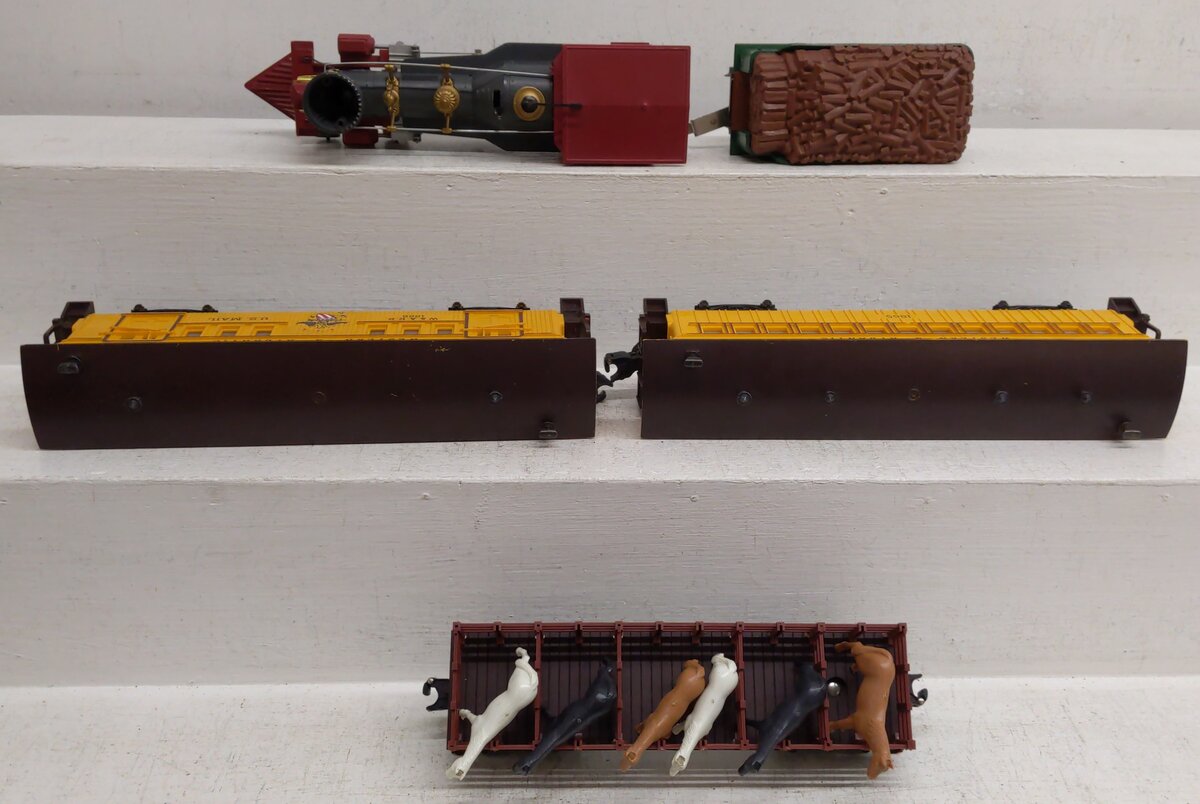 Lionel 1862S O General Vintage Steam Loco & Tender Set #1865, 1866, 1877 VG