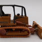 Ertl 1:50 Scale Diecast Case 650H Dozer With Grey Roof EX