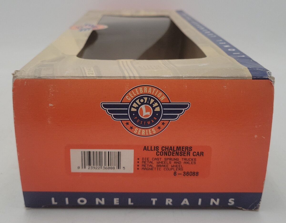 Lionel 6-36088 O Gauge PWC Allis Chalmers Condenser Car #6519 LN/Box