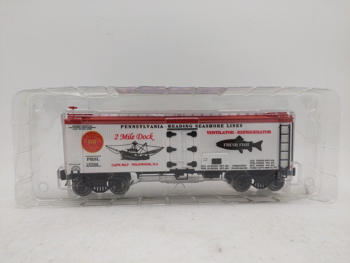 RMT 86136 O Gauge Pennsylvania-Reading Seashore Lines 36ft Reefer Car NIB