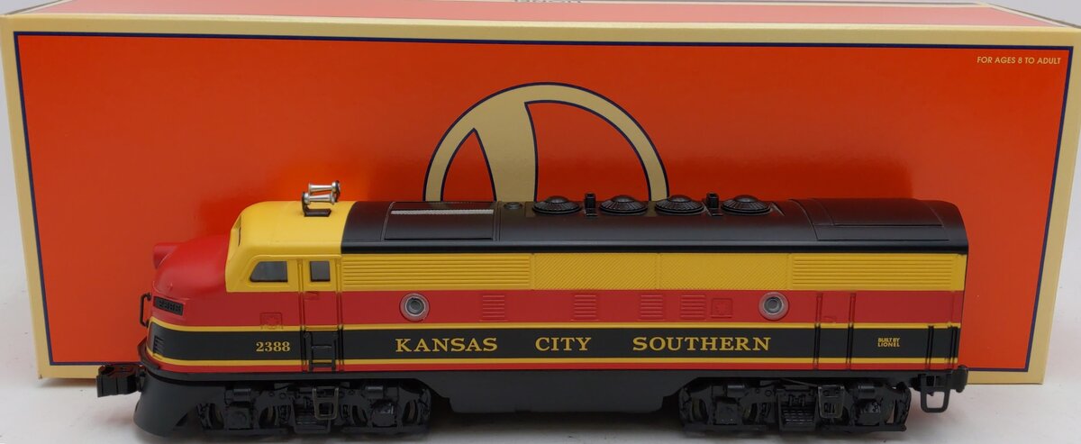 Lionel 6-14500 O Gauge KCS F3 A Diesel Locomotive #2388 LN/Box