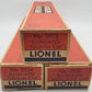 Lionel O Vintage Lionel Lines Aluminum Passenger Cars: 2532, 2533, 2534 [3] EX/Box