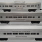Lionel O Vintage Lionel Lines Aluminum Passenger Cars: 2532, 2533, 2534 [3] EX/Box