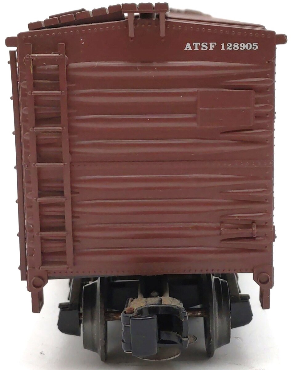 Crown OB-100 O Gauge Santa Fe Outside Braced Boxcar #128905 VG/Box
