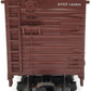 Crown OB-100 O Gauge Santa Fe Outside Braced Boxcar #128905 VG/Box