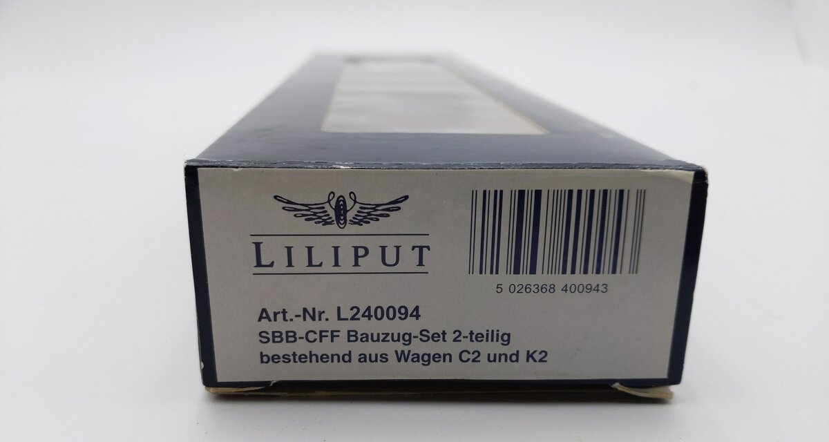 Liliput 240094 HO Scale  Bauzug Set LN/Box