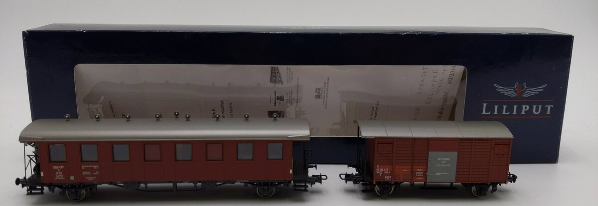 Liliput 240094 HO Scale  Bauzug Set LN/Box