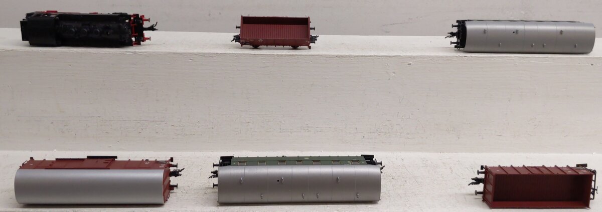 Fleischmann 631405 HO Scale DB Digital Steam Locomotive Freight Starter Set EX/Box