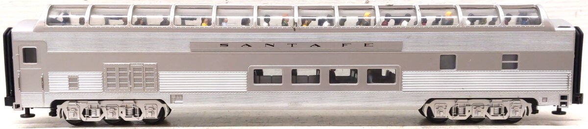 MTH 20-6743 O Gauge Santa Fe Vista Dome Passenger Car #508 VG/Box