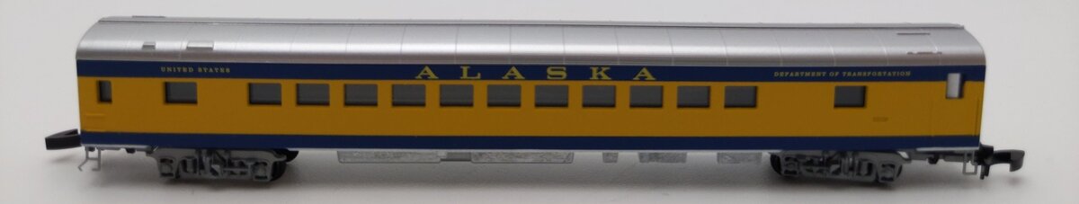 Micro-Trains 55200040 Z Alaska Railroad 83' Lightweight Smoothside Coach Car LN