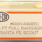 Con-Cor 0001-04082C N Santa Fe Scout Baggage Car #3432 LN/Box