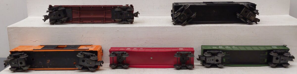 Lionel Vintage O Gauge Freight Cars #6311,6464225,6462,6342,646825 [5] VG