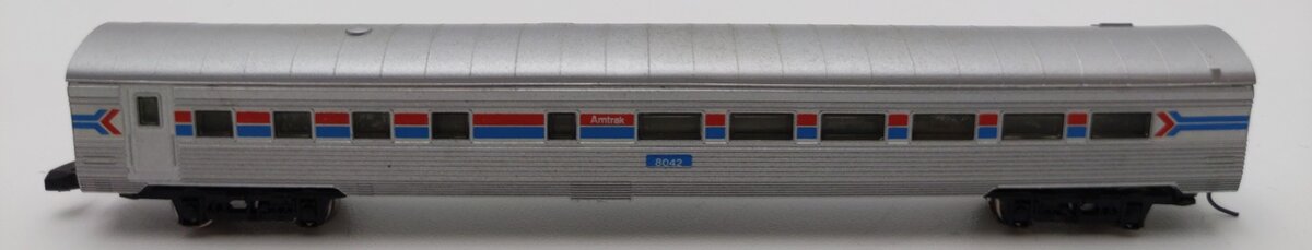 Marklin 8761 Z Scale Amtrak Passenger Diner Car w/Lights #8042 EX