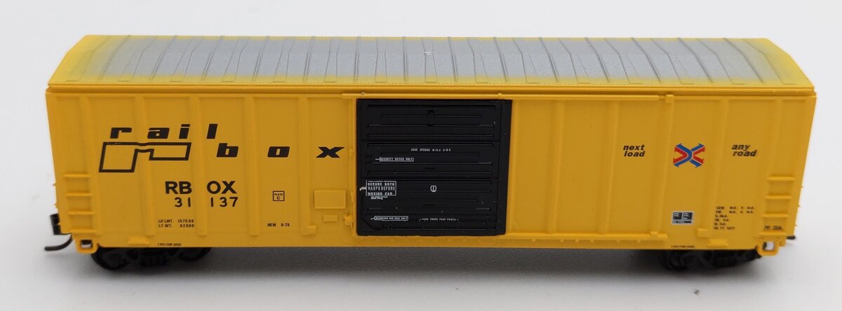 InterMountain 67509-13 N Scale Railbox 5277 Boxcar #31137 LN/Box