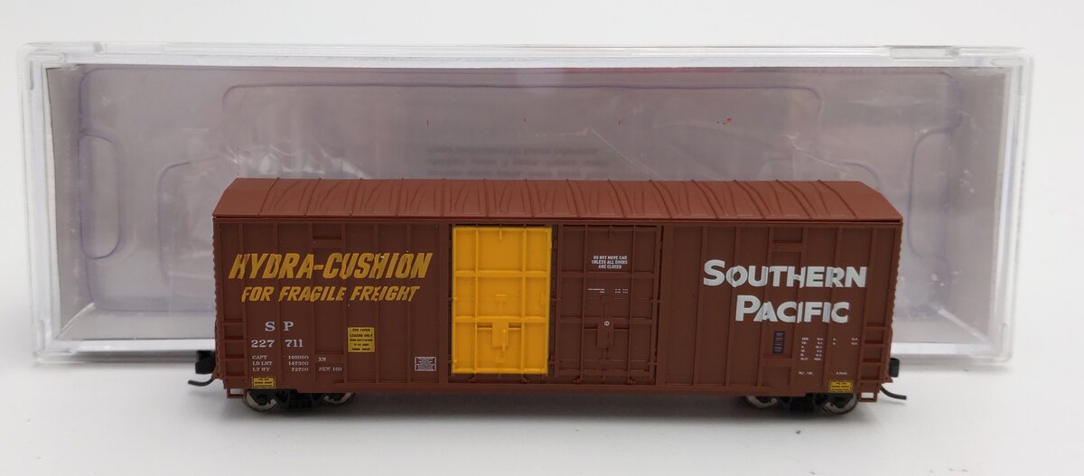 InterMountain 6134006-01 N Scale Southern Pacific 50' Double Door Boxcar #227711 LN/Box