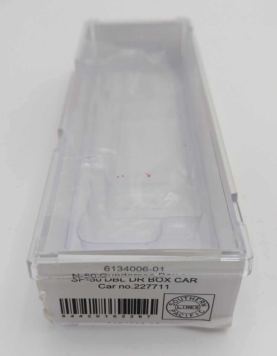 InterMountain 6134006-01 N Scale Southern Pacific 50' Double Door Boxcar #227711 LN/Box