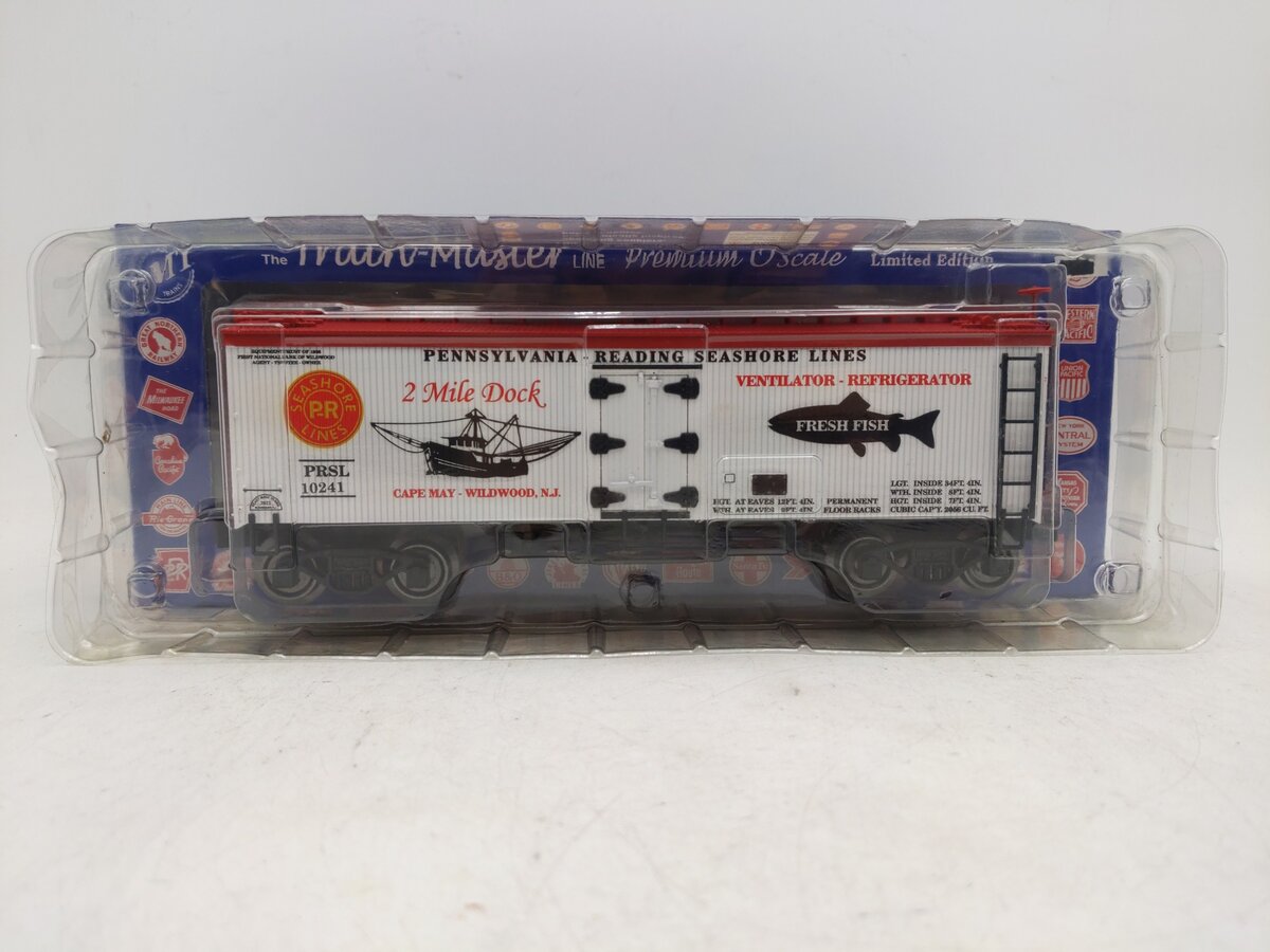 RMT 86136 O Gauge Pennsylvania-Reading Seashore Lines 36ft Reefer Car NIB