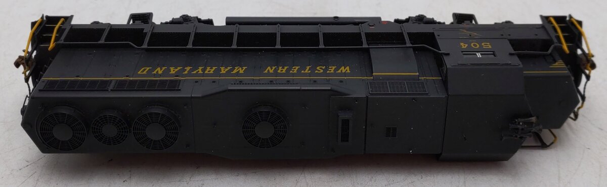 Kato HO Scale Western Maryland Powered Diesel Locomotive #504 EX/Box