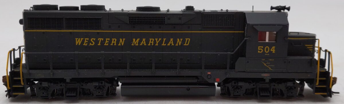 Kato HO Scale Western Maryland Powered Diesel Locomotive #504 EX/Box