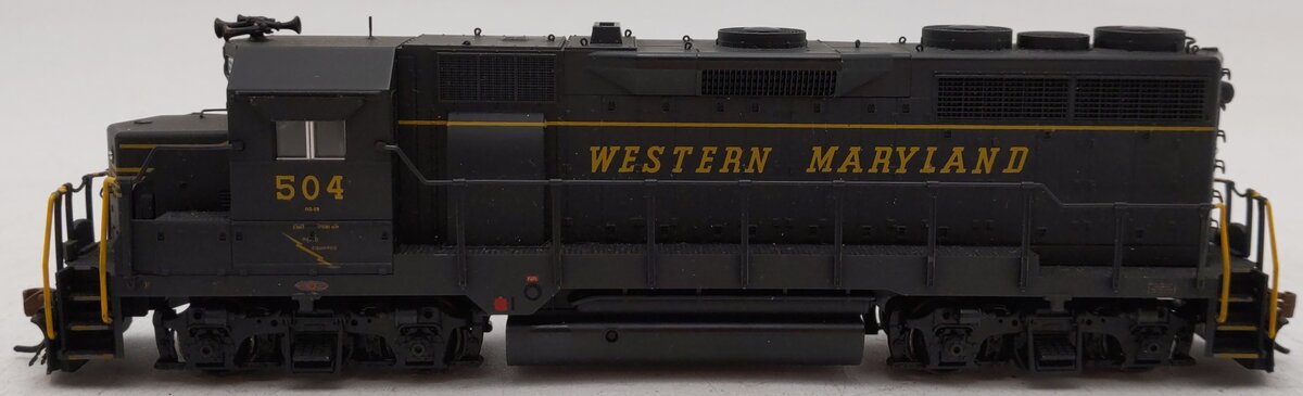Kato HO Scale Western Maryland Powered Diesel Locomotive #504 EX/Box