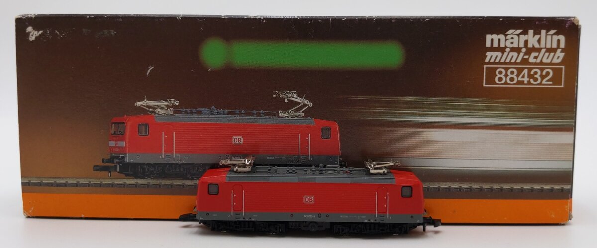 Marklin 88432 Z Scale German Railroad Inc DB AG Class 143 Electric Locomotive EX/Box