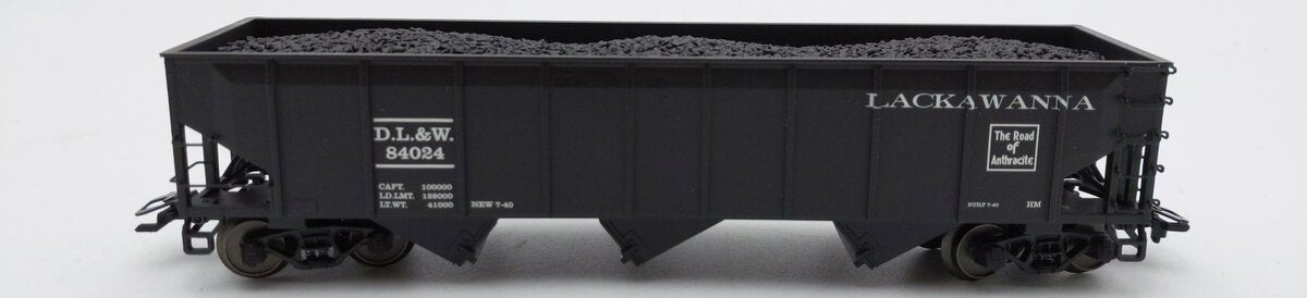 Marklin 45642-06 HO Scale DL&W Lackawanna Coal Hopper Car #84024 LN