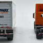 PEM M77111 1:64 Diecast Volvo 610 Semi Tractor W/Roadway Trailer NIB