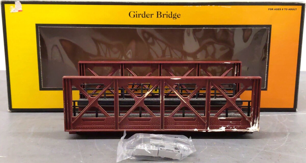 MTH 40-1032 O Scale Rust Girder Bridge EX/Box
