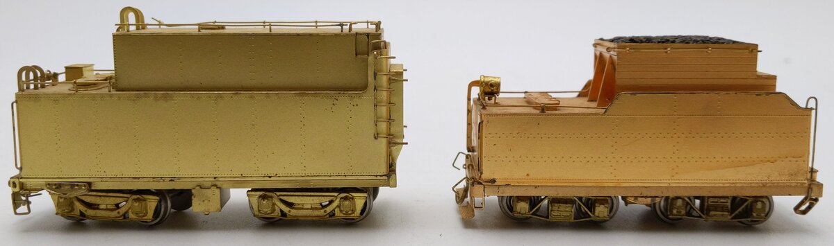 HO Scale BRASS Assorted Tenders [2] VG