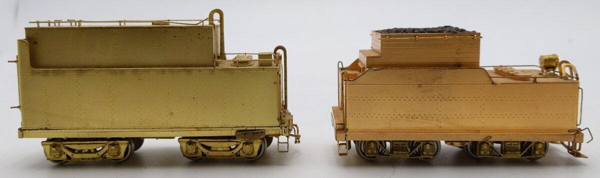 HO Scale BRASS Assorted Tenders [2] VG