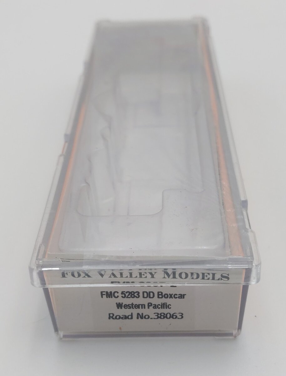 Fox Valley Models 80972 N Scale RTR FMC 5283 Double Door Boxcar #38063 LN/Box