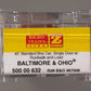 Micro-Trains 50000632 Z Scale Baltimore & Ohio Single Door 40' Boxcar #467006 LN/Box
