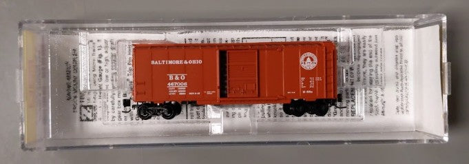 Micro-Trains 50000632 Z Scale Baltimore & Ohio Single Door 40' Boxcar #467006 LN/Box