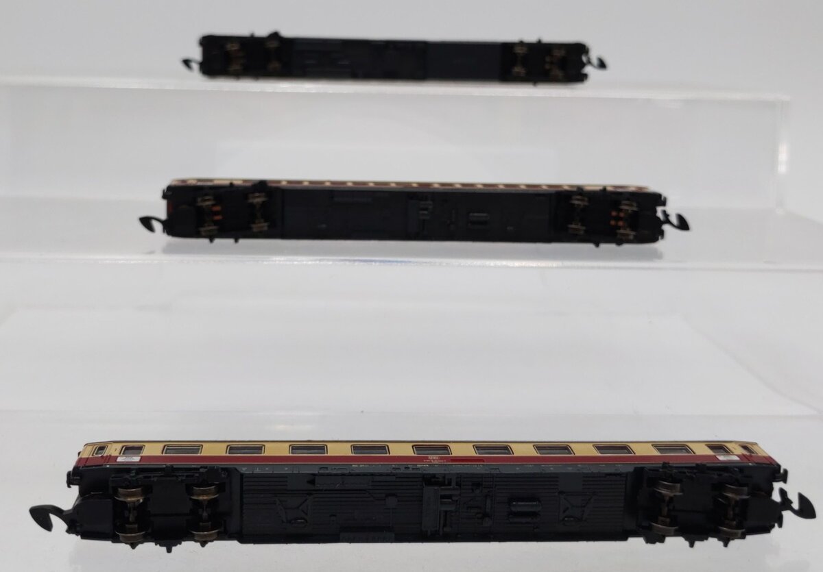 Marklin 87265 Z Scale Trans Euro Express 3-Car Passenger Set EX/Box