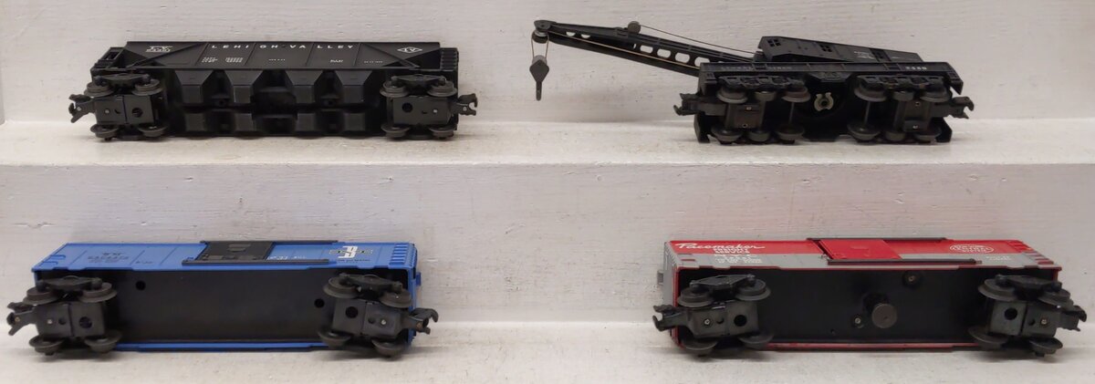 Lionel Vintage O Gauge Freight Cars #34941,64361,2460,6464-475 [4] VG