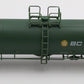 Rapido Trains 535012-4 N Scale BC Rail PRCOR GP20 Tank Car #1970 LN/Box