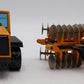 Joal 253 1:50 Scale CAT Challenger 65 Tractor w/Disc Harrow EX/Box