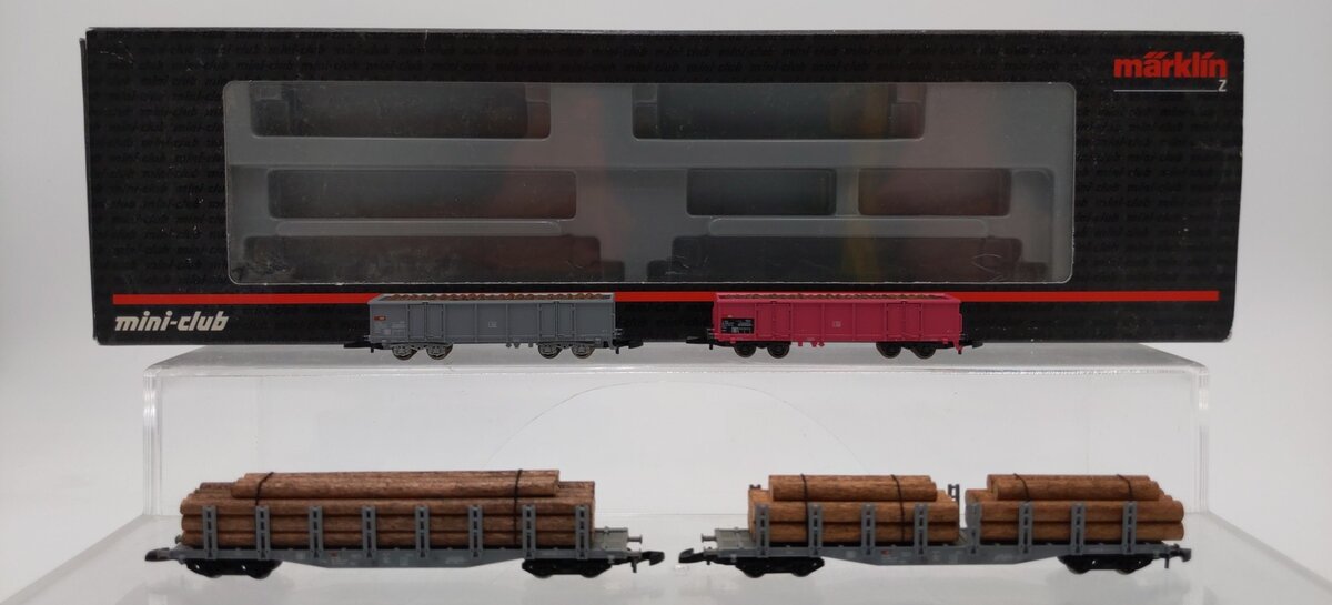 Marklin 82516 Z Swiss Federal Railways SBB Freight Car Set (Set of 4) LN/Box