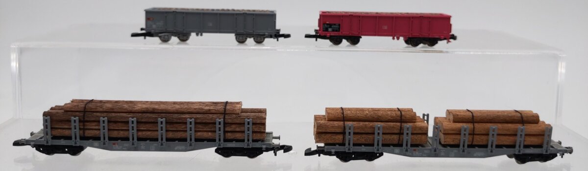 Marklin 82516 Z Swiss Federal Railways SBB Freight Car Set (Set of 4) LN/Box