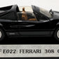 Starter Factory Built E022 1:43 Scale Diecast Ferrari 308 GTS NIB