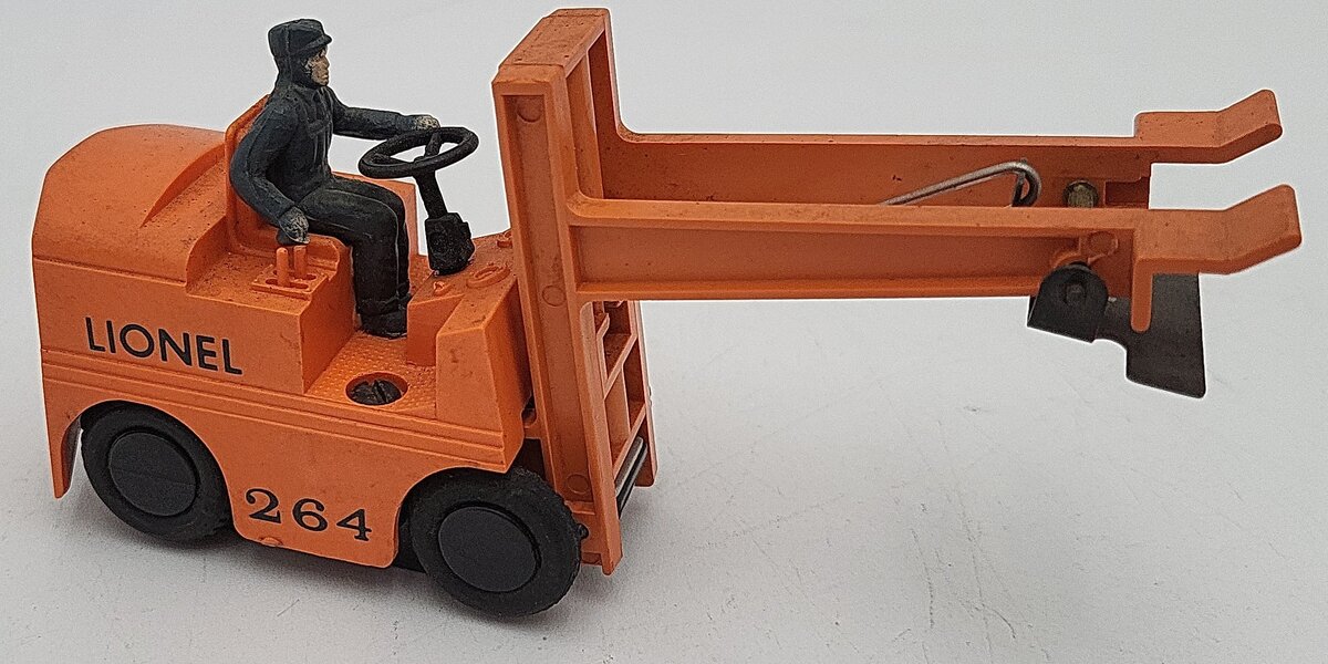 Lionel 6-14000 O Gauge 264 Operating Forklift Platform VG