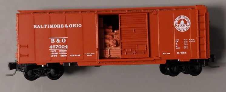 Micro-Trains 50000631 Z Scale Baltimore & Ohio 40' Standard Boxcar #467004 LN/Box