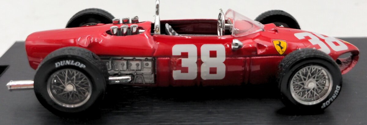 Brumm R124 1:43 Scale Diecast Ferrari 156 G.P. Monaco 1961 Phil Hill #38 NIB