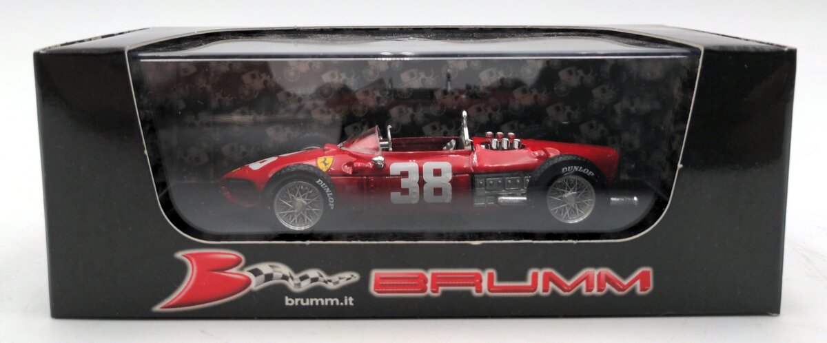 Brumm R124 1:43 Scale Diecast Ferrari 156 G.P. Monaco 1961 Phil Hill #38 NIB