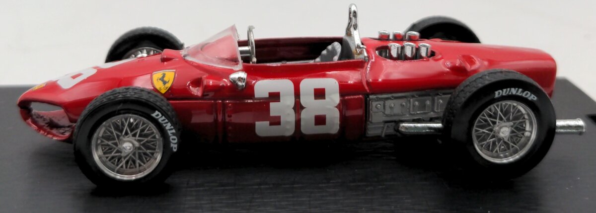 Brumm R124 1:43 Scale Diecast Ferrari 156 G.P. Monaco 1961 Phil Hill #38 NIB